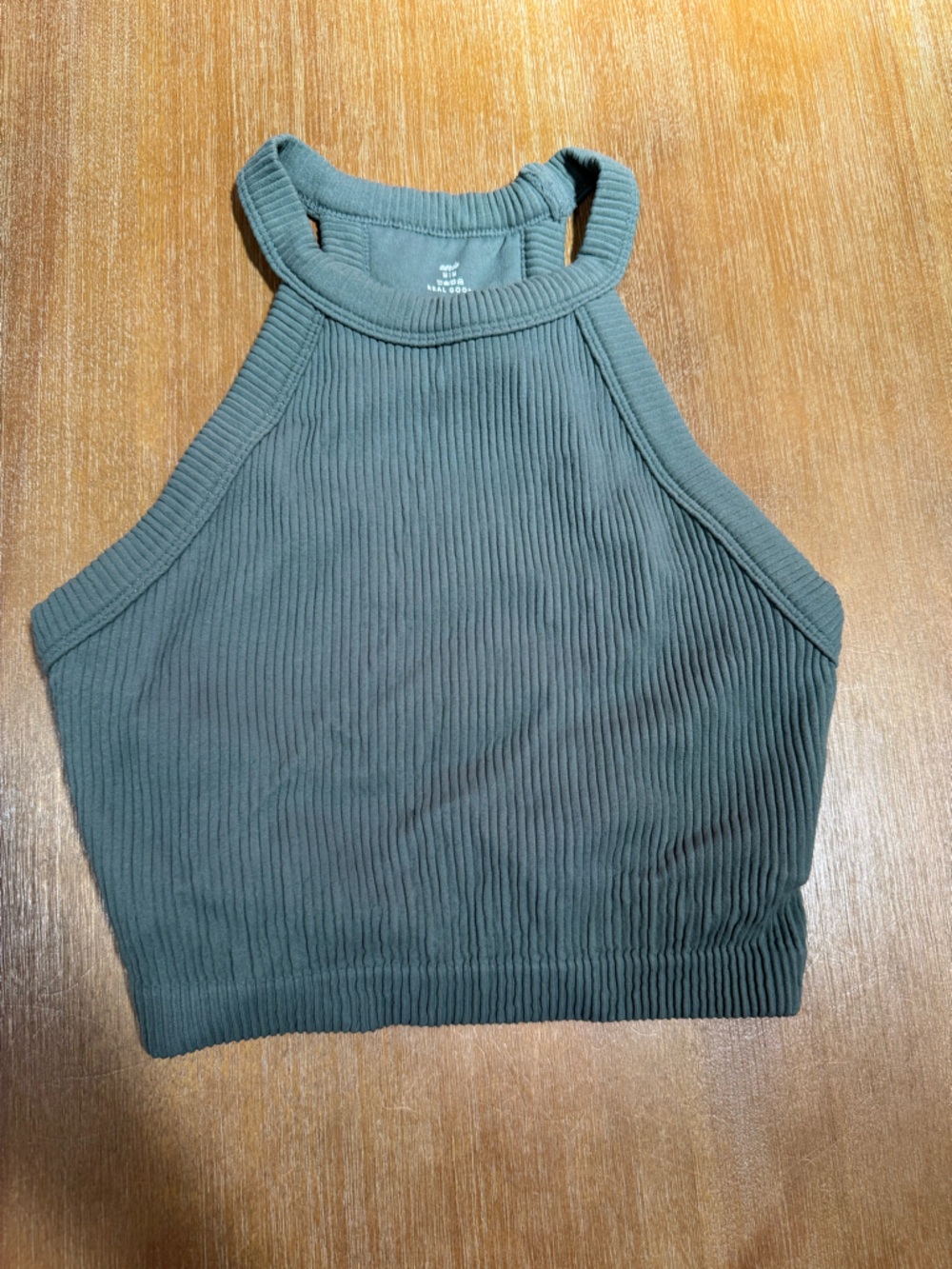 aerie Olive Ribbed tank top